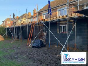 House scaffold liverpool