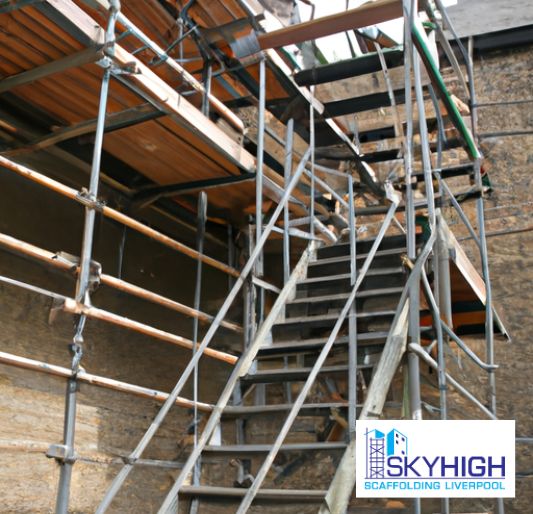 L3 Scaffolding Liverpool Merseyside Staircases