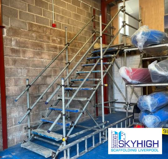 L3 Scaffolding Liverpool Staircases